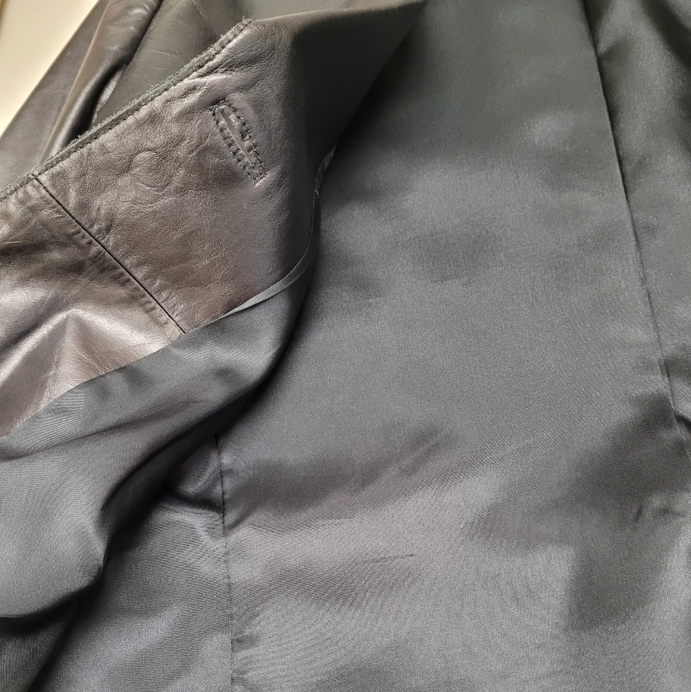 Kenneth Cole Leather Jacket - Picture 8 of 10